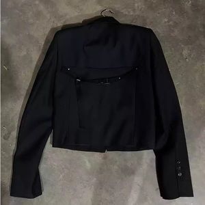 Rick owens alice neue cropped blazer